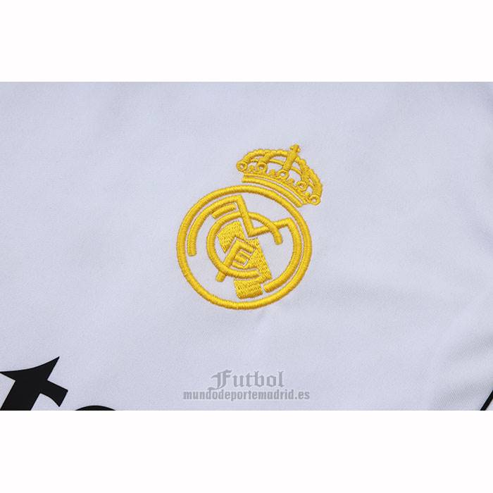 Chandal del Real Madrid Manga Corta 2025-2026 Blanco - Pantalon Corto